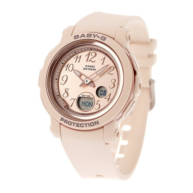 Baby G Baby Jee BABY-G BGA-290SA-4A BGA-290 Series Ladies Watch Brand Casio Casio Anadisi Pink Gold BGA-290SA-4ADR