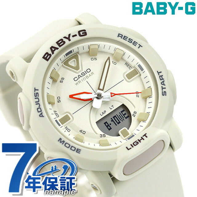 Baby G Baby Jie BABY-G Quartz BGA-310-7A BGA-310 Series Ladies Watch Casio Casio Off White White White BGA-310-7ADR