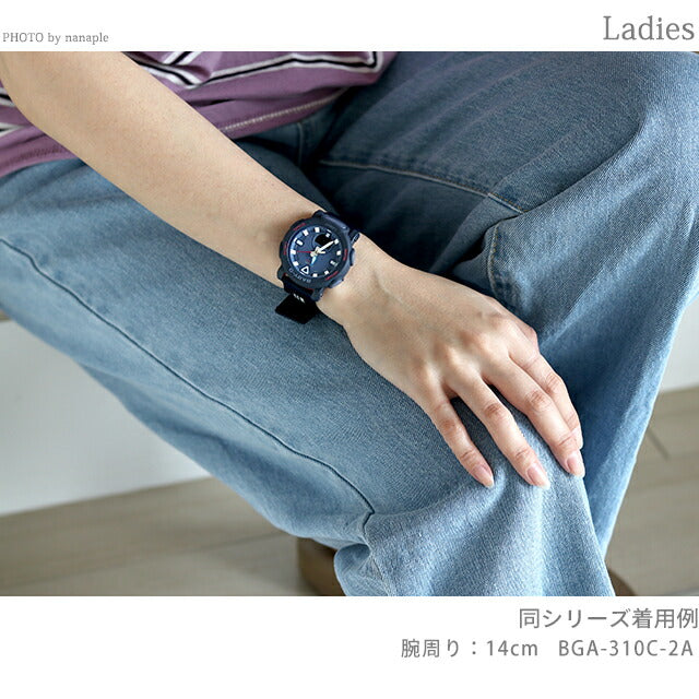 Baby G Baby Baby-G BGA-310RP-9A女士观看品牌Casio 卡西欧 Anadisi奶油黄色BGA-310RP-9ADR