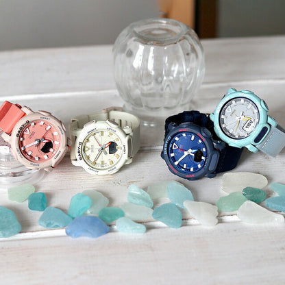 Baby G Baby Baby-G Quartz BGA-310-7A BGA-310系列女士观看Casio 卡西欧 白色白色BGA-310-7ADR