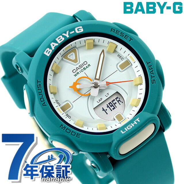 Baby G Baby Baby-G BGA-310RP-3A女士观看品牌Casio 卡西欧 Anadisy冰蓝色蓝色绿色BGA-310RP-3ADR