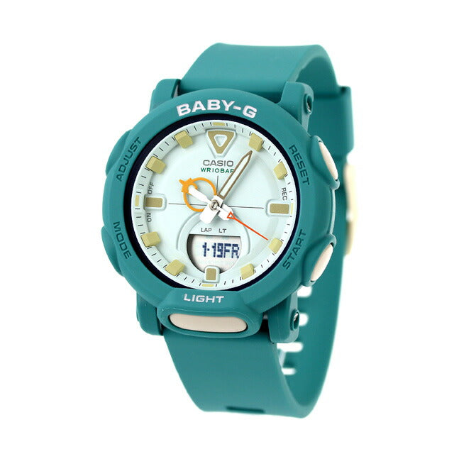 Baby G Baby Baby BABY-G BGA-310RP-3A Ladies Watch Brand Casio CASIO Anadigi Ice Blue Blue Green BGA-310RP-3ADR