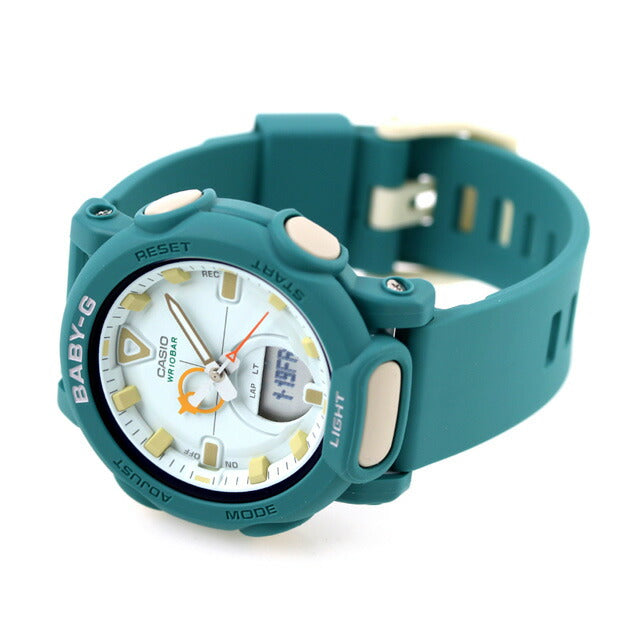 Baby G Baby Baby BABY-G BGA-310RP-3A Ladies Watch Brand Casio CASIO Anadigi Ice Blue Blue Green BGA-310RP-3ADR