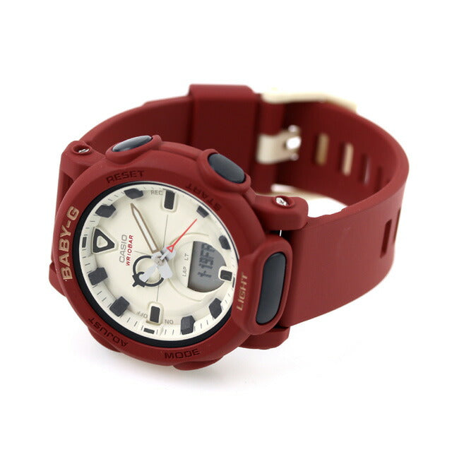 Baby G Baby Baby BABY-G BGA-310RP-4A Ladies Watch Brand Casio CASIO Anadisy Cream Red Red Red BGA-310RP-4ADR