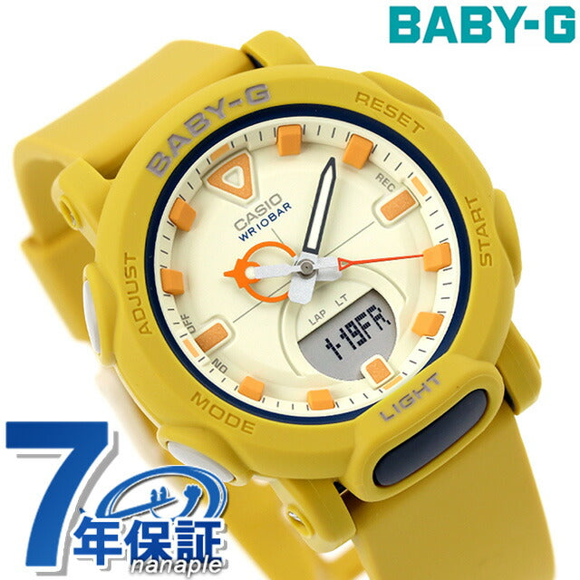 Baby G Baby Baby BABY-G BGA-310RP-9A Ladies Watch Brand Casio CASIO Anadisy Cream Yellow BGA-310RP-9adr