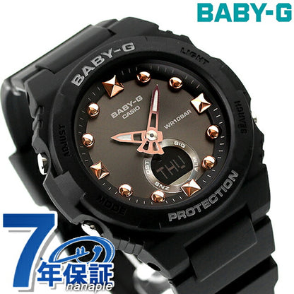 Baby G Baby Baby Baby BGA-320-1A女士观看品牌Casio Anadisi深棕色黑色黑色BGA-320-1ADR