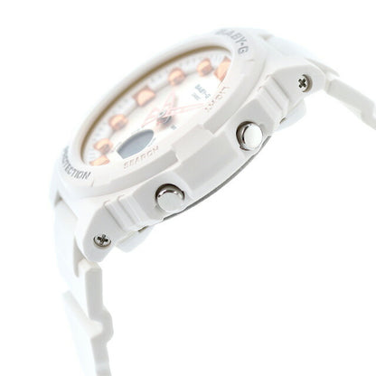 Baby G Baby-G Baby-G BGA-320-7A2女士手表品牌Casio Anadisy银色白色白色白色BGA-320-7A2DR