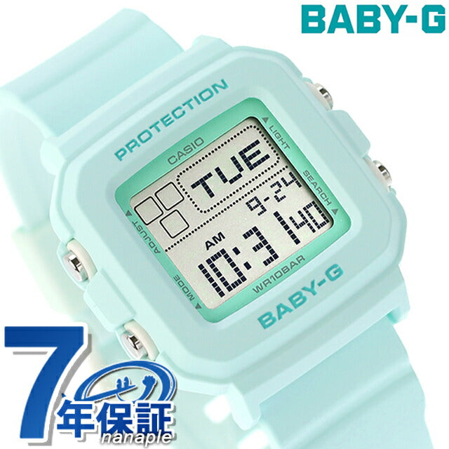 ベビーg ベビージー Baby-G BGD-10-3 BGD-10シリーズ レディース 腕時計 ブランド カシオ casio デジタル ミントグリーン BGD-10-3DR