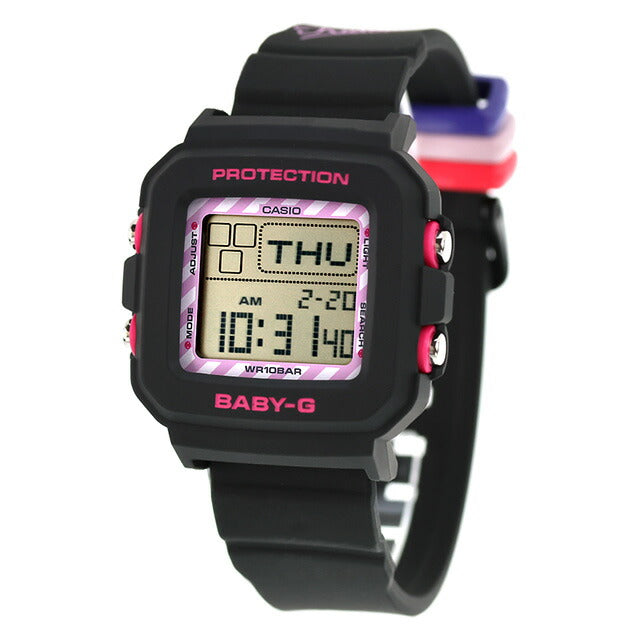 ベビーg ベビージー Baby-G クォーツ 電池式 BGD-10KKM-1 BABY-G＋PLUS 「クロミ」コラボレーション BGD-10シリーズ レディース 腕時計 ブランド カシオ casio BGD-10KKM-1DR