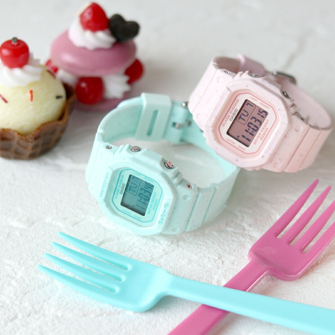 Baby G Baby Baby-G Ba-130 Liehata模型观看品牌女士BA-130CV-4ADR CASIO PINK