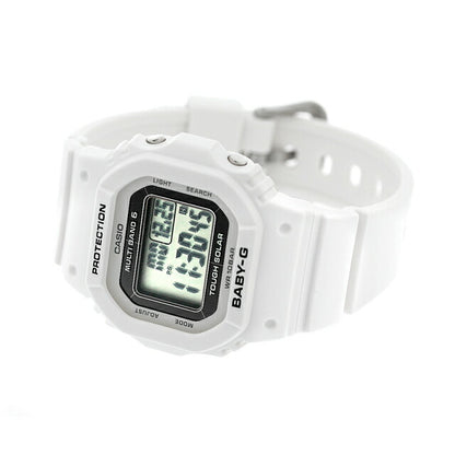 Baby G Baby Baby-G Radio Solar BGD-5650-7 BGD-5650 Series Ladies Watch Brand Casio Casio Digital White White White BGD-5650-7er