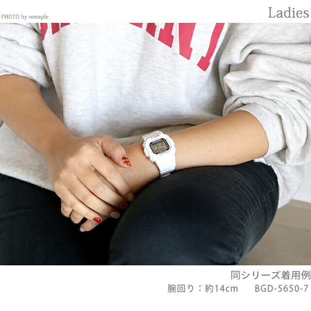 Baby G Baby-G Baby-G BGD-565GS-9 BGD-565系列海外模特女士观看品牌Casio 卡西欧 数字黄色BGD-565GS-9DR