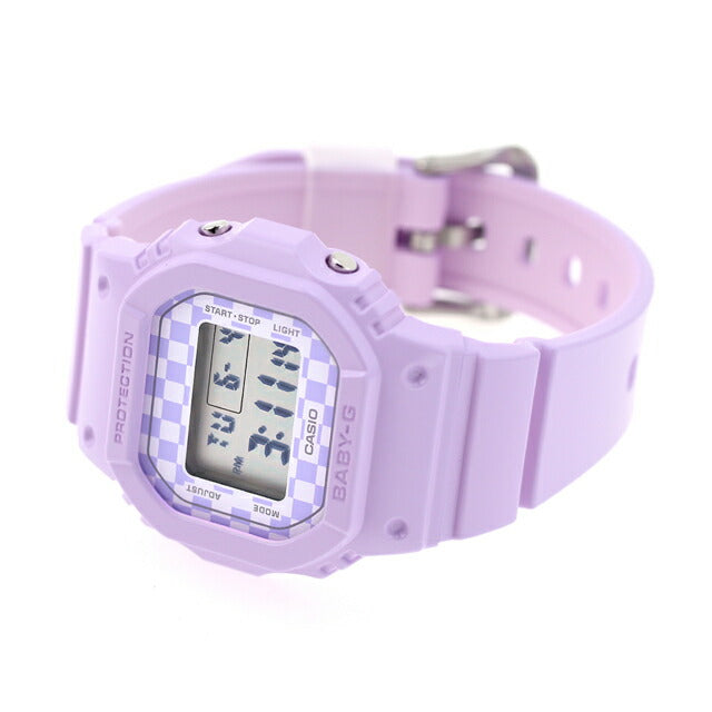 Baby G Baby Baby BABY-G BGD-565GS-6 BGD-565 Series Overseas Model Ladies Watch Brand Casio Digital Purple BGD-565GS-6DR