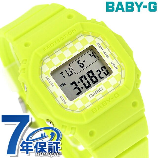 Baby G Baby Baby BABY-G BGD-565GS-9 BGD-565 Series Overseas Model Ladies Watch Brand Casio Casio Digital Yellow BGD-565GS-9DR