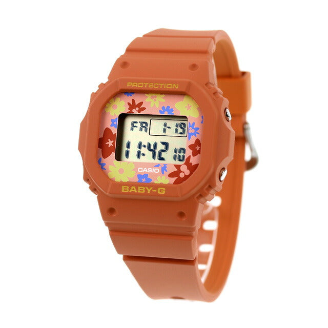 Baby G Baby Baby BABY-G BGD-565RP-4 Overseas Model Ladies Watch Brand Casio Casio Digital Orange BGD-565RP-4DR