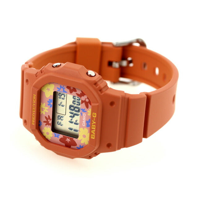 Baby G Baby Baby BABY-G BGD-565RP-4 Overseas Model Ladies Watch Brand Casio Casio Digital Orange BGD-565RP-4DR