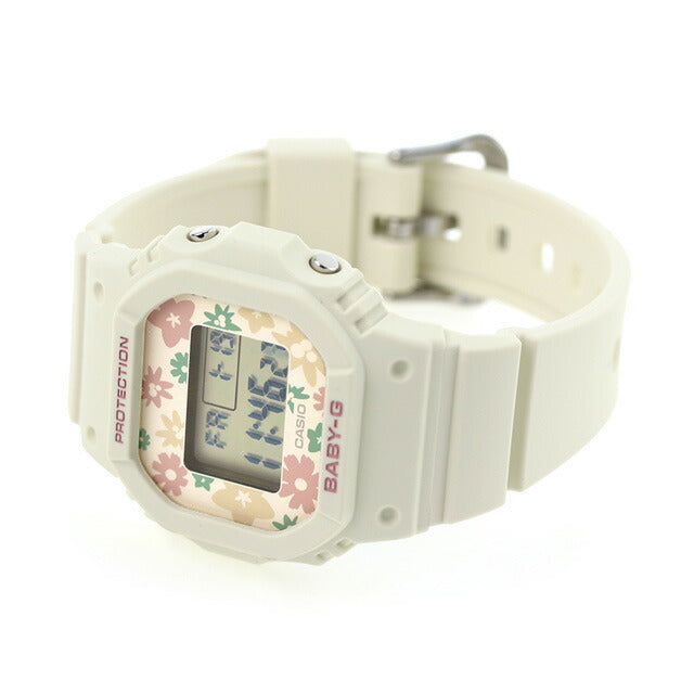 Baby G Baby Baby BABY-G BGD-565RP-7 Overseas Model Ladies Watch Brand Casio CASIO Digital Off White White White BGD-565RP-7DR