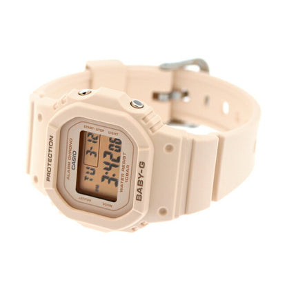 Baby G Baby-G Baby-G BGD-565U-4 BGD-565系列女士观看品牌Casio 卡西欧 数字粉红色米色BGD-565U-4DR