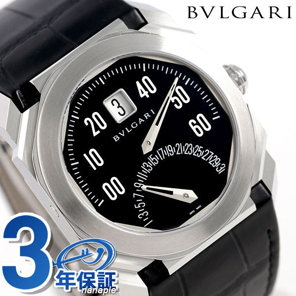 ブルガリ オクト レトログラード 38mm 自動巻き 機械式 メンズ BGO38BSLDBR 腕時計 ブランド