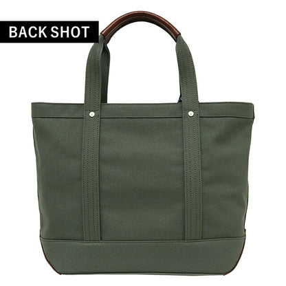 ビバリーヒルズポロクラブ トートバッグ メンズ レディース ブランド キャンバストートバッグL Cotton 284919 GRN GRN BK バッグ BH1008N-GRNGRNBK