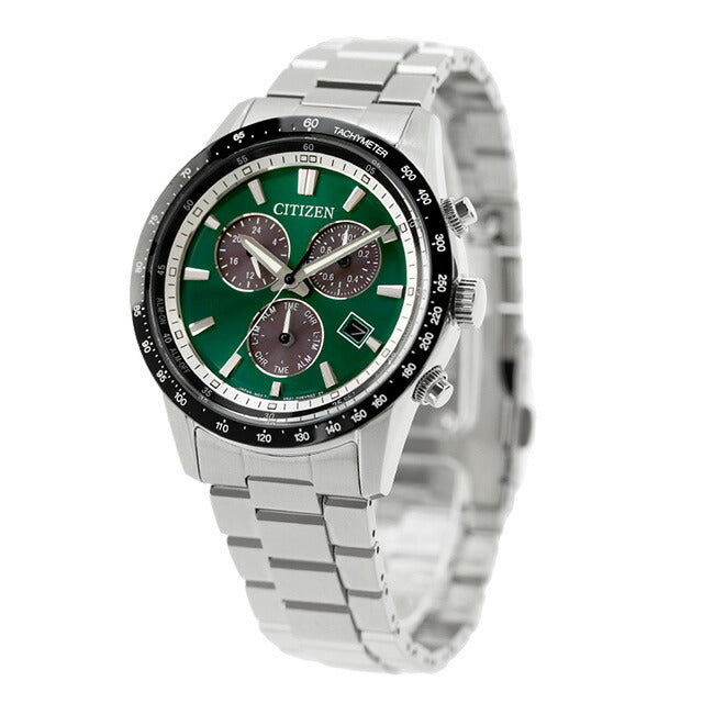 シチズン コレクション 光発電エコドライブ 腕時計 ブランド メンズ クロノグラフ ソーラー CITIZEN COLLECTION BL5614-59W アナログ グリーン BL5614-59W