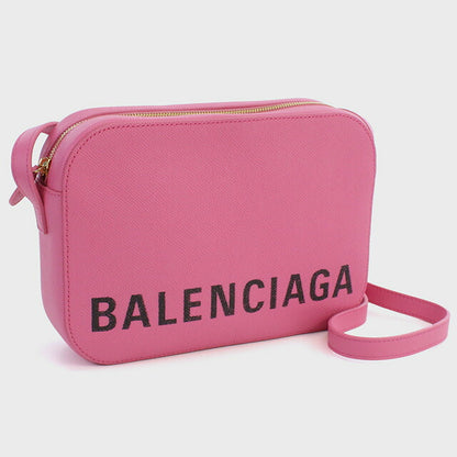 バレンシアガ 斜め掛け ショルダーバッグ レディース ブランド BALENCIAGA レザー イタリア 558172 ROSE BUBBG-L NOIR ピンク系 バッグ BLC558172021