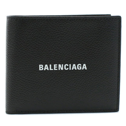 バレンシアガ 二折財布小銭入付き メンズ ブランド BALENCIAGA イタリア 594315 ブラック 財布 BLC594315011