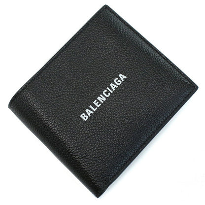 バレンシアガ 二折財布小銭入付き メンズ ブランド BALENCIAGA イタリア 594315 ブラック 財布 BLC594315011