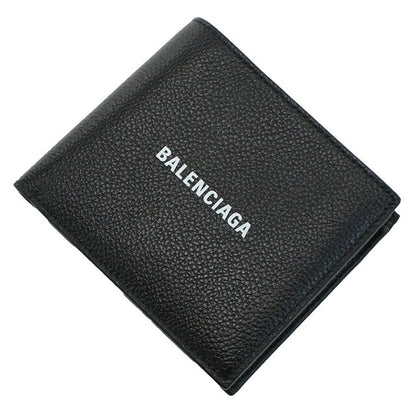 バレンシアガ 二折財布小銭入付き メンズ ブランド BALENCIAGA イタリア 594315 ブラック 財布 BLC594315011