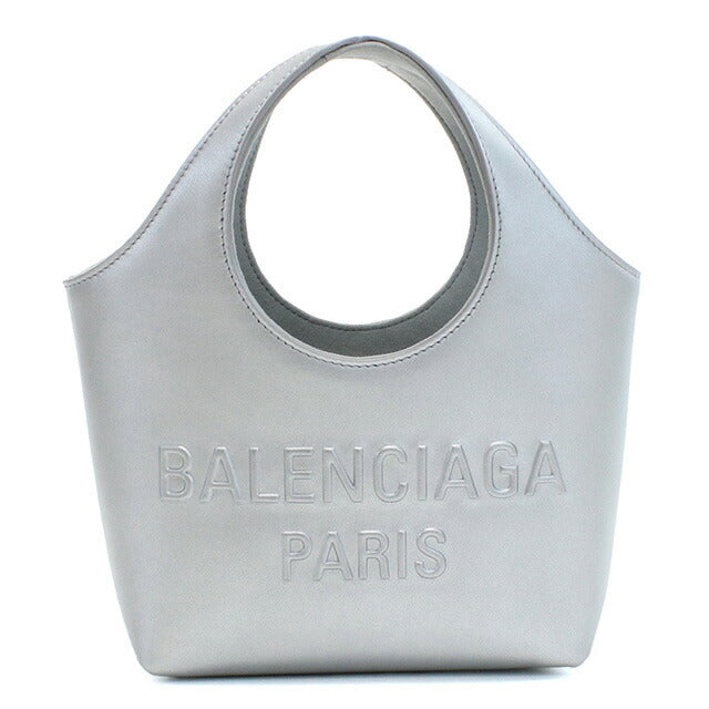バレンシアガ トートバッグ レディース ブランド BALENCIAGA レザー 747036 シルバー系 バッグ BLC747036021