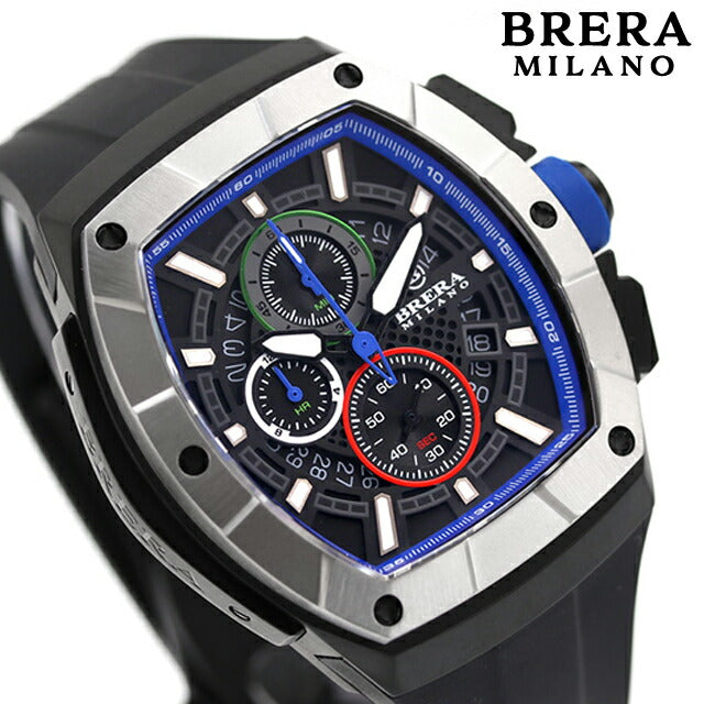 ブレラ ミラノ スーパースポルティーボ トノー クオーツ 腕時計 ブランド メンズ クロノグラフ BRERA MILANO BMSSTNQC4103B アナログ BMSSTNQC4103B