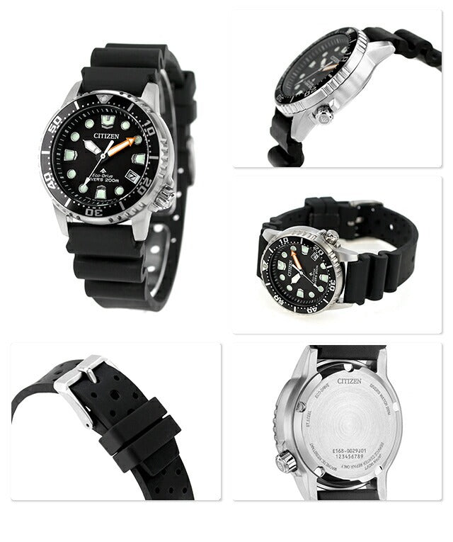 Citizen Promaster Marine Light Current Eco Drive观看品牌男子潜水员手表太阳能可选型号BN0156-05E