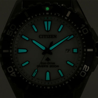 Citizen Premaster Marine Eco Drive太阳能观看品牌潜水员手表太阳能公民BN0197-08A模拟