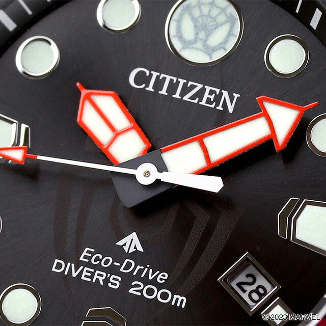 Citizen Premaster Marvel Miles Model Eco Drive观看品牌有限的潜水员公民BN0255-03E