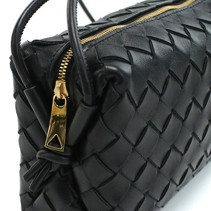 ボッテガ・ヴェネタ 斜め掛け ショルダーバッグ レディース ブランド BOTTEGA VENETA イタリア 680254 ブラック バッグ BOT680254011