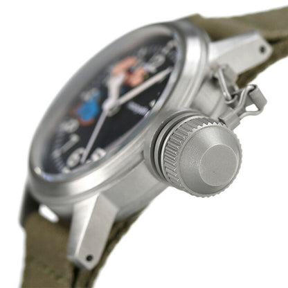 蒙罗洛（Montrolo）洛洛伊（Loroy）军事观看Bushu Watch Popilly Limited版本Quartz Watch Brand M.R.M.W. BSPS-E1-POP-FAB-GR