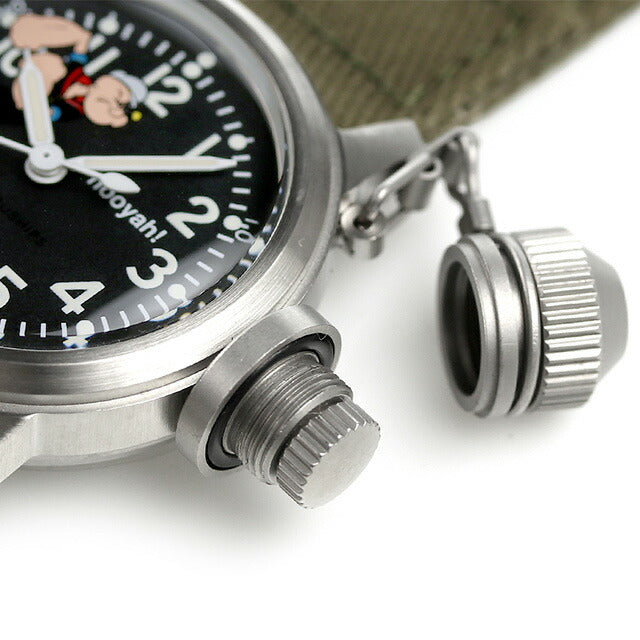 蒙罗洛（Montrolo）洛洛伊（Loroy）军事观看Bushu Watch Popilly Limited版本Quartz Watch Brand M.R.M.W. BSPS-E1-POP-FAB-GR