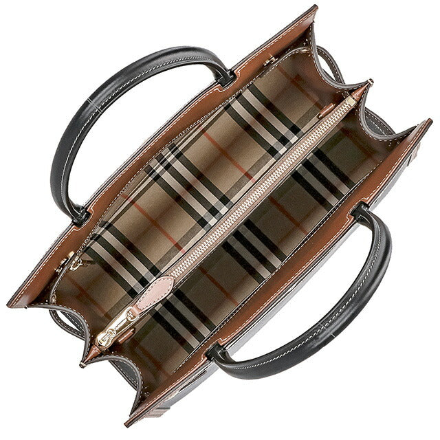 バ−バリ− トートバッグ レディース ブランド BURBERRY 8025269 ブラック BU-8025269