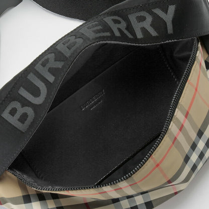 バ−バリ− ボディバッグ レディース ブランド BURBERRY 8026557 ベージュ BU-8026557