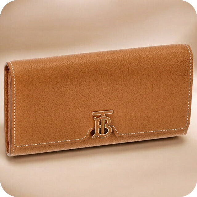 バ−バリ− 長財布 レディース ブランド BURBERRY 8049214 ライトブラウン BU-8049214
