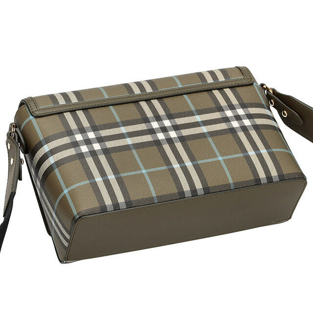 バ−バリ− ショルダーバッグ メンズ レディース ブランド BURBERRY 8074509 オリーブグリーンカーキ BU-8074509