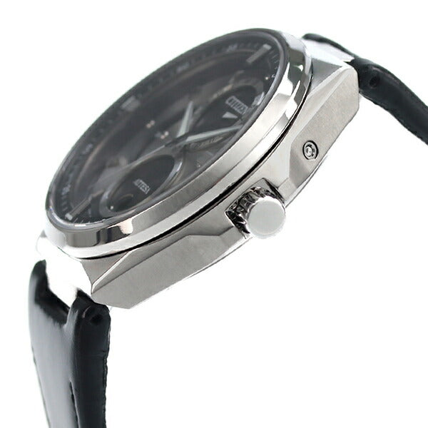 公民Atesa Eco Drive Saulat Calendar Moon Phase Phoes Solar Men&