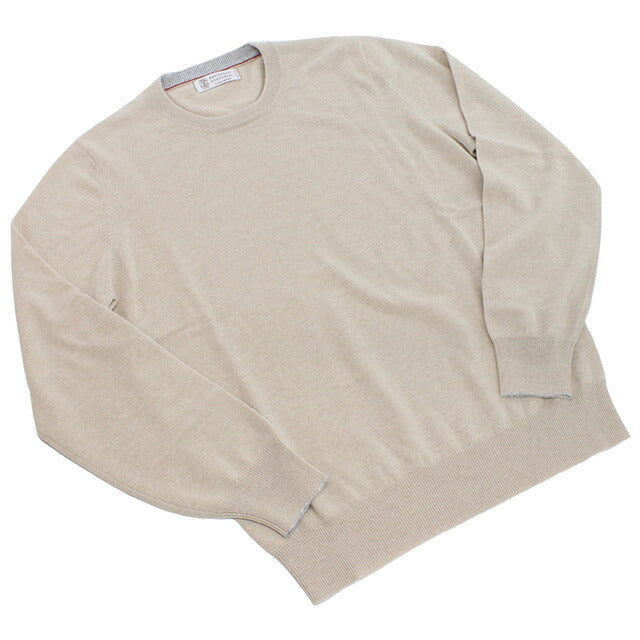 Brunerokuchinelli针织男士品牌Brunello Cucinelli Cashmere 100％意大利M2200100米色时尚精选BUCM2200100A