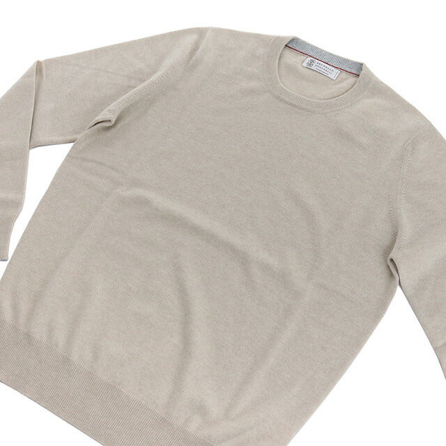 Brunerokuchinelli针织男士品牌Brunello Cucinelli Cashmere 100％意大利M2200100米色时尚精选BUCM2200100A