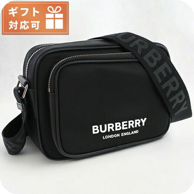 バーバリー 斜め掛け ショルダーバッグ メンズ ブランド BURBERRY 8049094 BLACK ブラック バッグ BUR8049094011