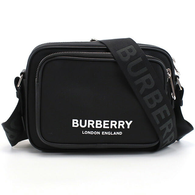 バーバリー 斜め掛け ショルダーバッグ メンズ ブランド BURBERRY 8049094 BLACK ブラック バッグ BUR8049094011