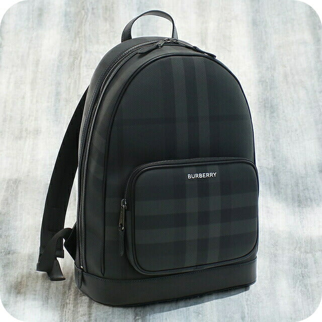 バーバリー リュック メンズ ブランド BURBERRY ルーマニア 8065630 CHARCOAL グレー系 バッグ BUR8065630011