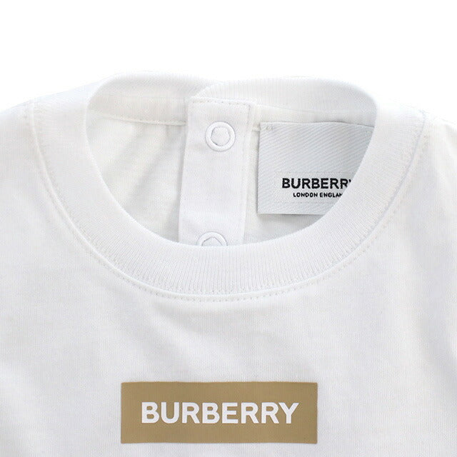 バーバリー ロンパース ベビー ブランド BURBERRY ジャンパースカート タイ 8065881 ARCHIVE BEIGE ウェア BUR8065881A