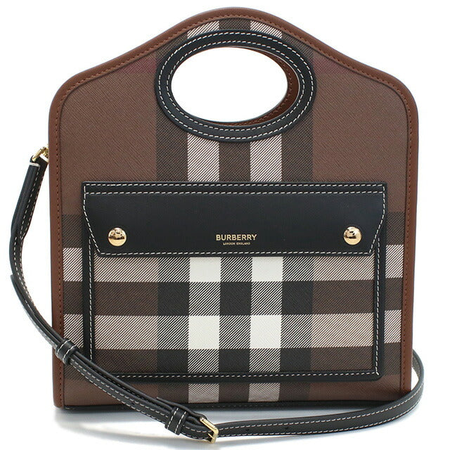 バーバリー トートバッグ レディース ブランド BURBERRY イタリア 8071386 DARK BIRCH BROWN ブラウン系 バッグ BUR8071386011