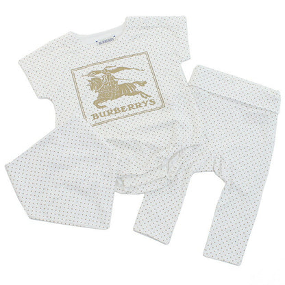 バーバリー ロンパース ベビー ブランド BURBERRY タイ 8078866 ARCHIVE BEIGE IP PAT ベージュ系 ウェア 選べるモデル BUR8078866A